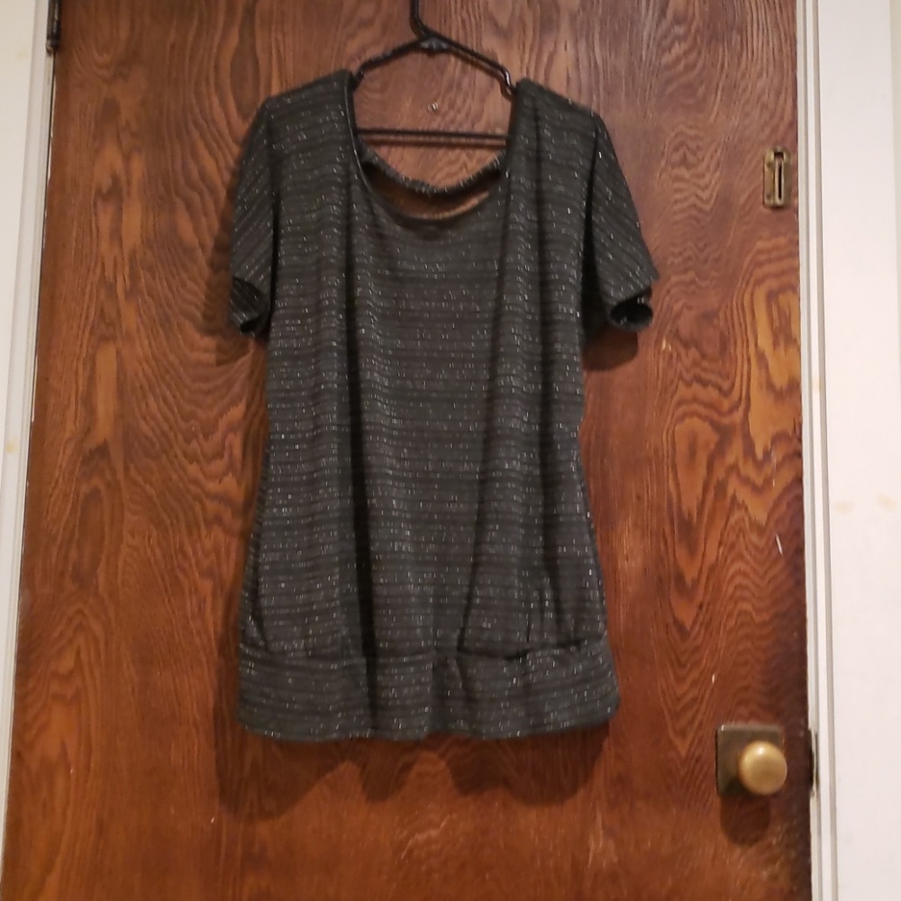 Maurice's Sparkly, striped tee